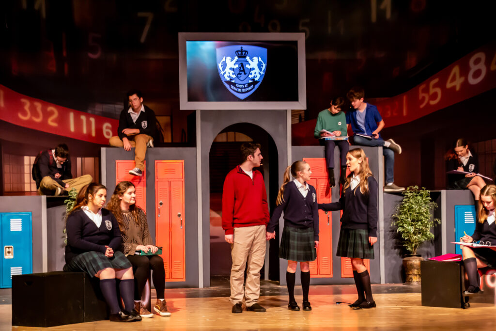 Ranked: A Musical, Production photos from Mattituck High school's production, designed by Joe Kenny